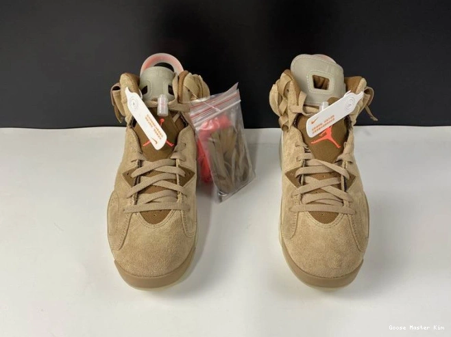 Travis Jordan British DH0690-200 Khaki Air Scott 6 Retro 0816